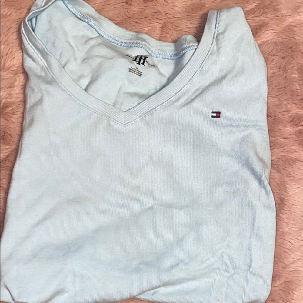 Blue Tommy Hilfiger tee